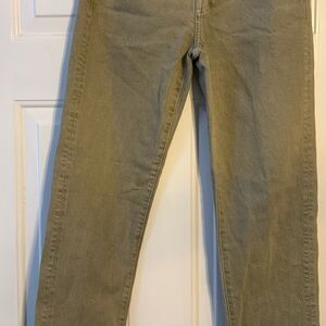 American Eagle Outfitters Men's stressed olive green Jeans